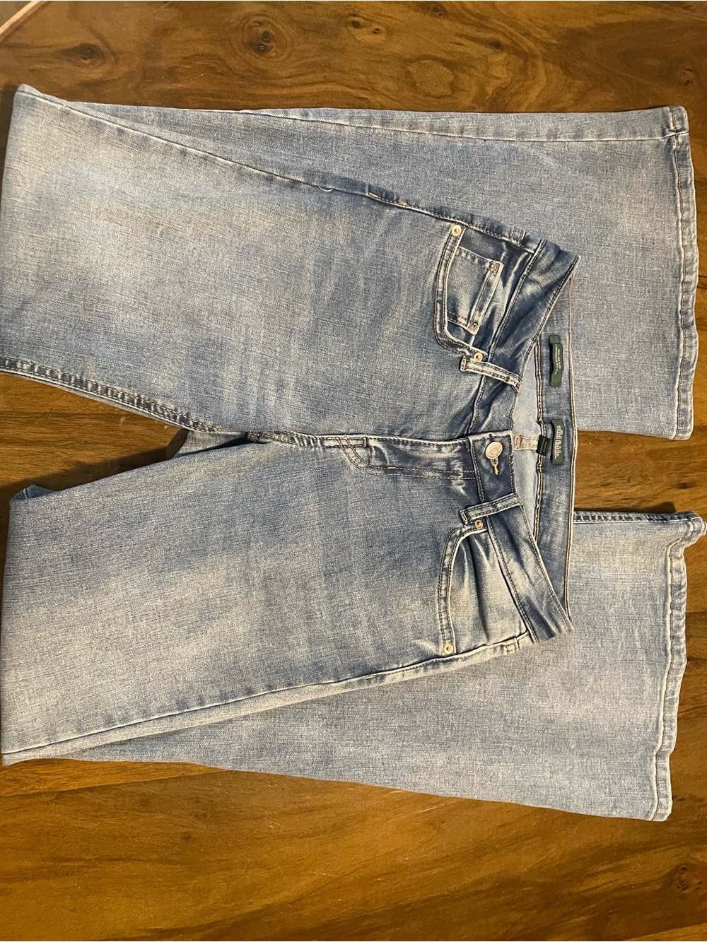 Wild Fable Y2K Retro High Waisted Flare Blue Jeans Size 6 Light Wash